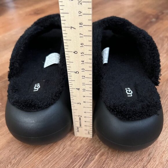NWOT UGG Black Terry Sugarcloud Slide Sandals Platform Slippers 1138178 Size 10 - Picture 9 of 15